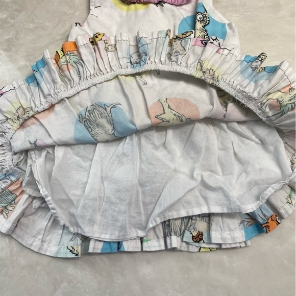 Dr. Seuss 18M Ruffle Dress Sleeveless 18 Months - Picture 8 of 14